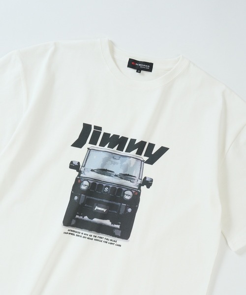 

Футболка с принтом Jimny Sierra, бренд CONTACT, белый