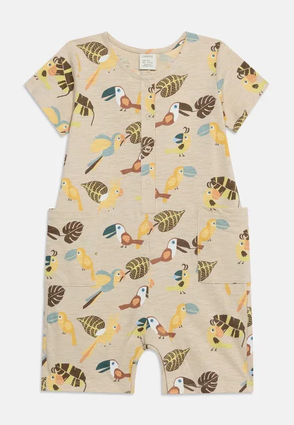 Комбинезон Slub tropical Lindex, светло-бежевый
