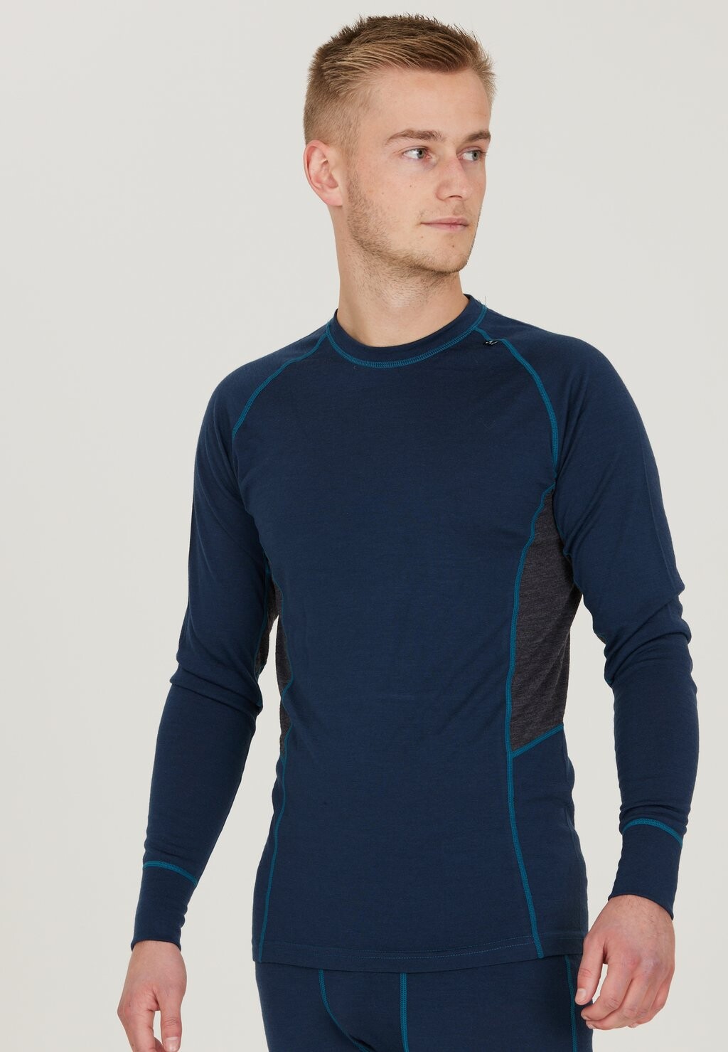 

Топ с длинными рукавами BASELAYER LAPAS Whistler, цвет navy blazer