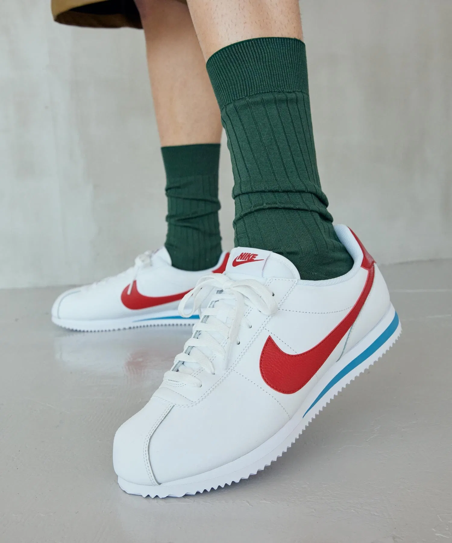 Мужские кроссовки Nike Cortez Leather DM4044-108 — фото 2