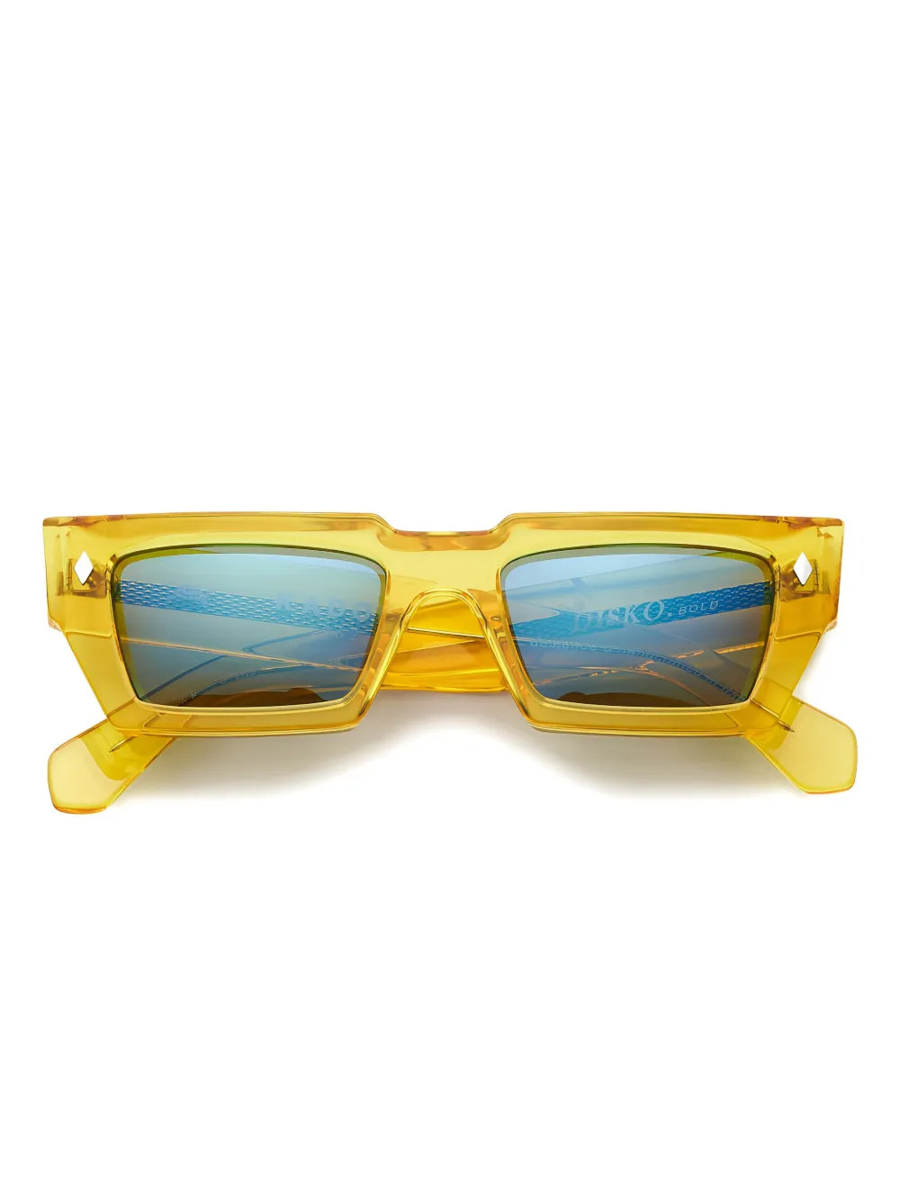 

Солнцезащитные очки в квадратной оправе Kador, желтый