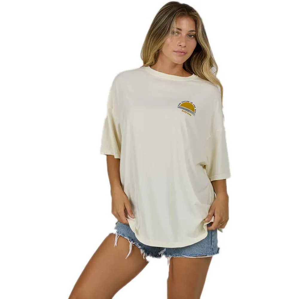 

Футболка с коротким рукавом Salty Crew Palm set cover up, бежевый