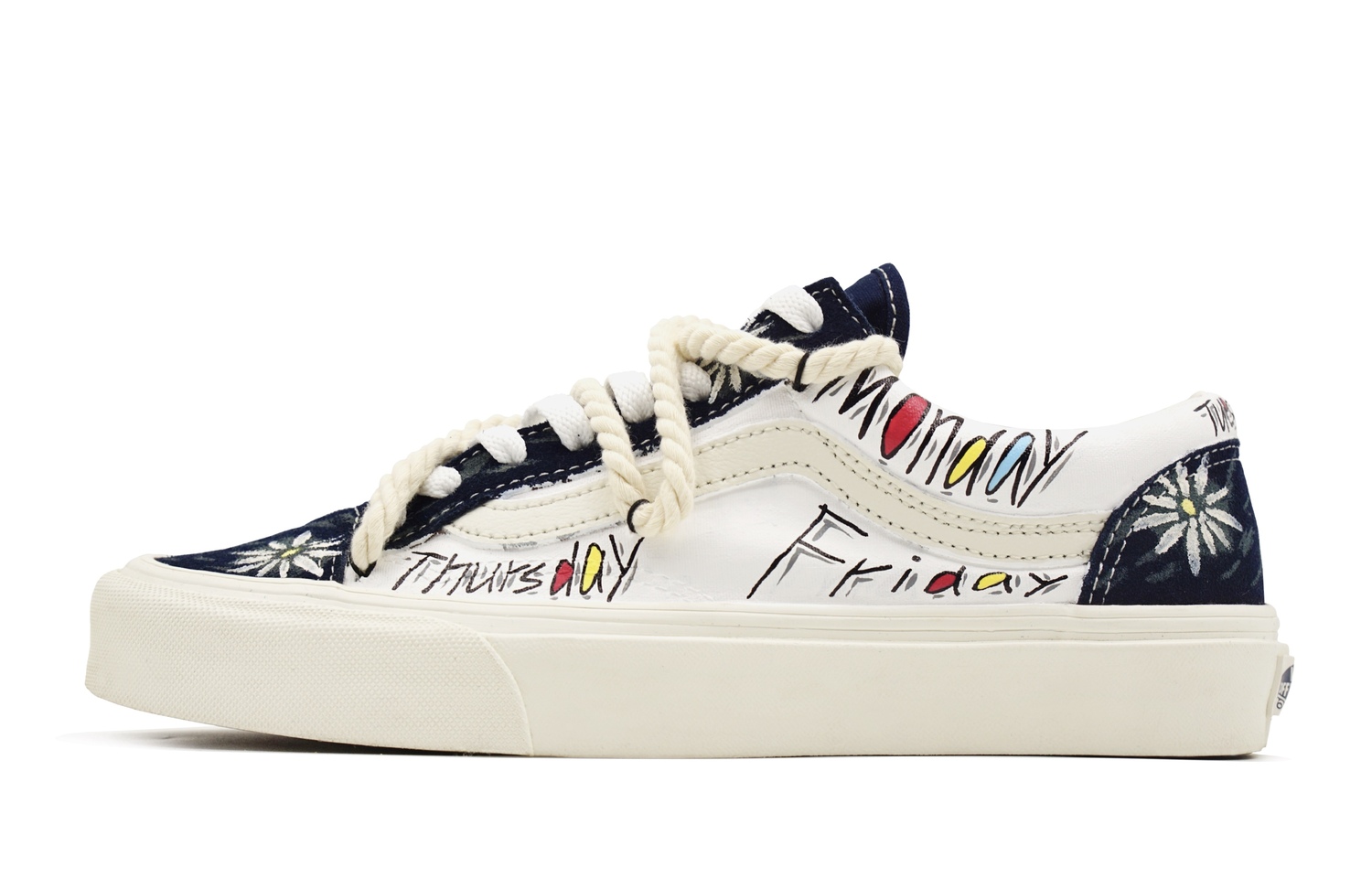 

Стиль 36 милый и очаровательный, винтаж, двойной слой шнурков, симпатичные анти-эйджинг низкие кеды для скейтборда Unisex Vans, априкот