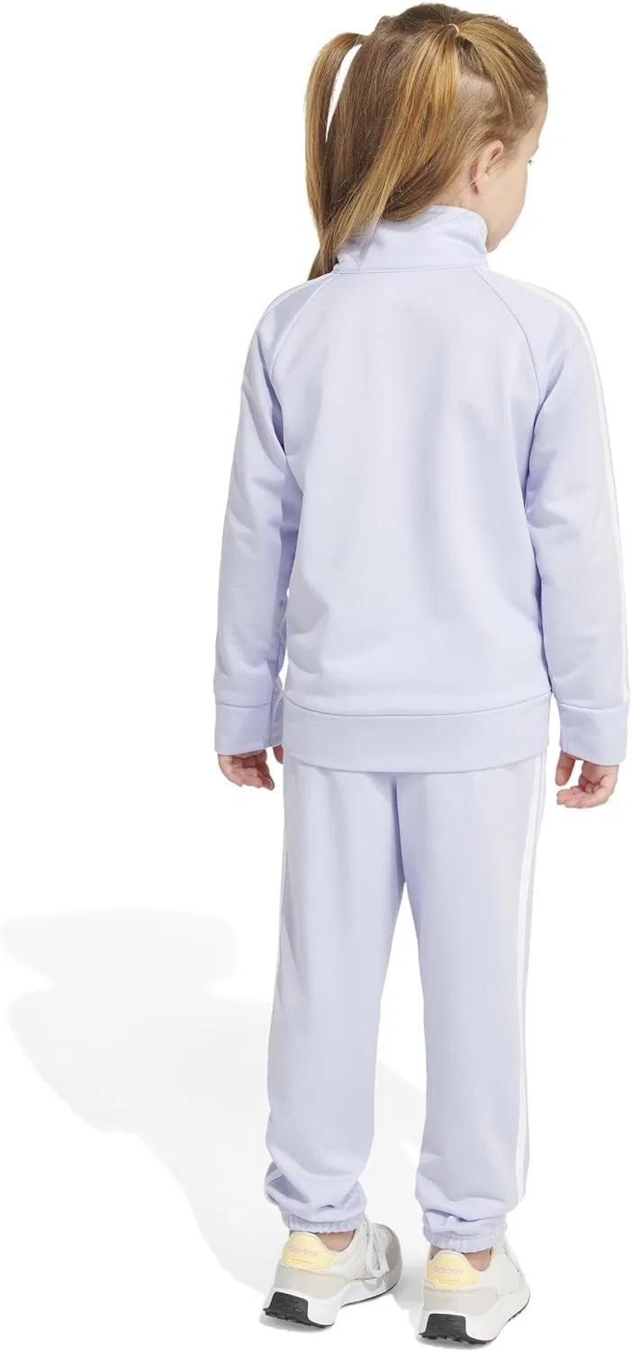 Детский спортивный костюм adidas, куртка и брюки, Violet Tone Purple — фото 2