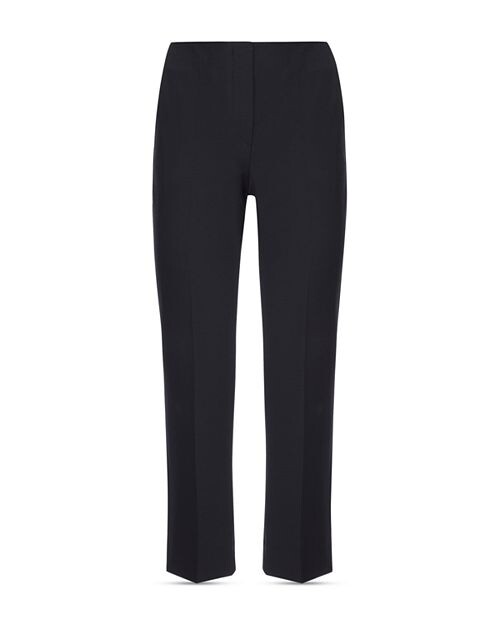 Брюки из эластичного габардина 7/8 Emporio Armani, цвет Black — фото 2