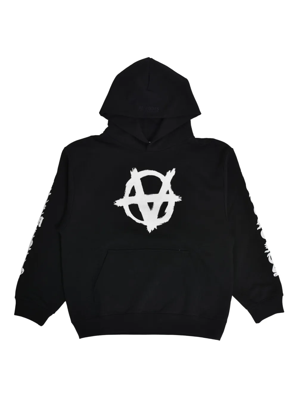 

Худи Double Anarchy Vetements Kids, черный