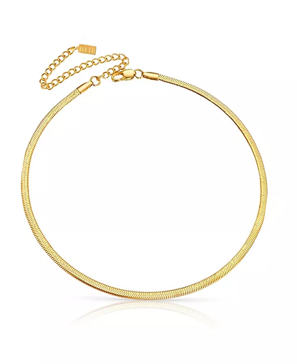 

Ожерелье-Елочка с антикоррозийным покрытием из 18-каратного золота Ben Oni, gold