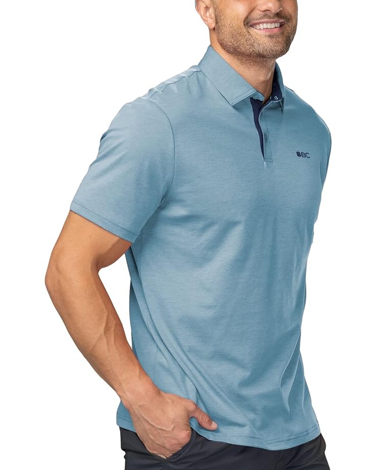 

Поло Black Clover Baja Polo, цвет Azure/Navy Clover