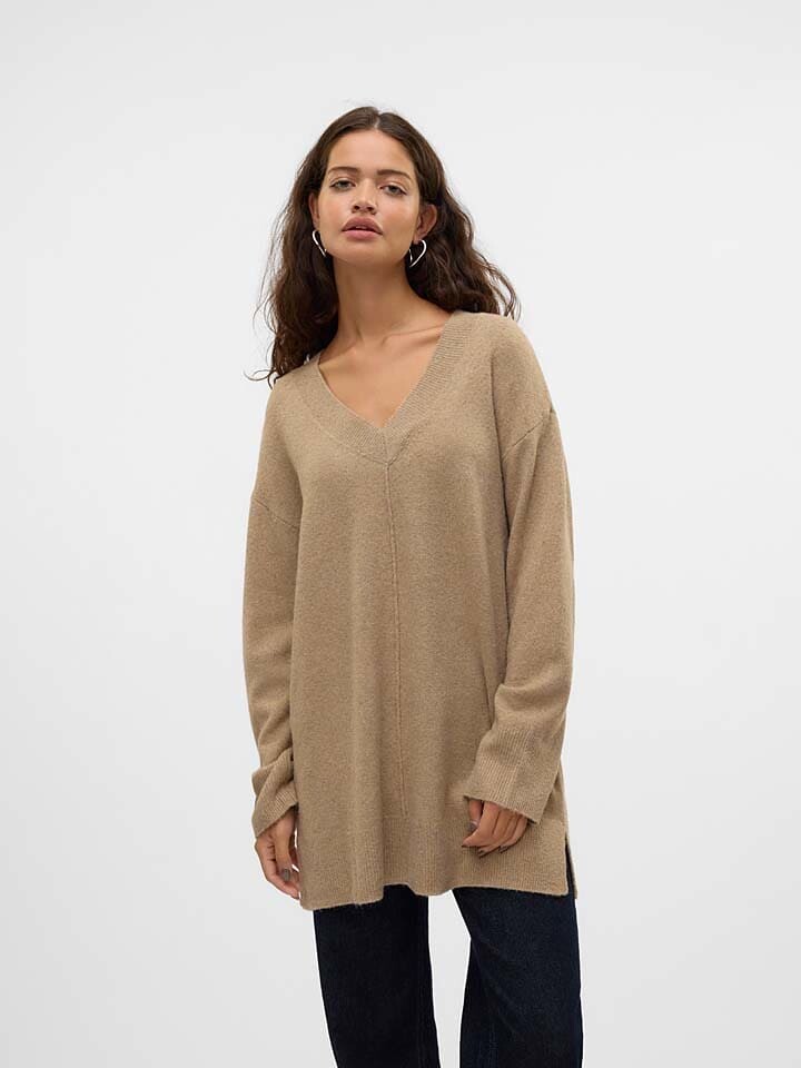 

Пуловер Vero Moda Pullover, бежевый