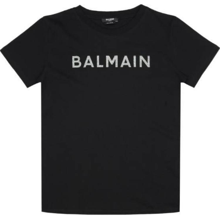 Детская футболка BALMAIN, черный