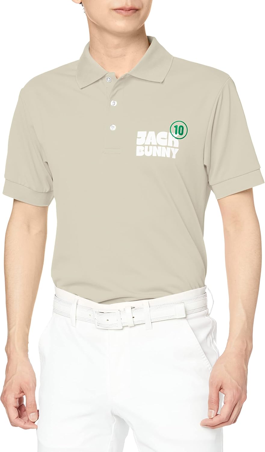 

Мужская поло-рубашка с коротким рукавом Jack Bunny 262-3160423 (ZERO AQUA: экологичность) / для гольфа, бежевый