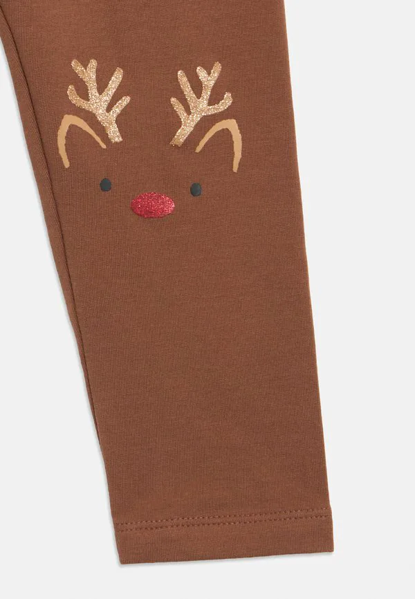 Рождественские леггинсы и брюки унисекс Lindex, Brown — фото 3
