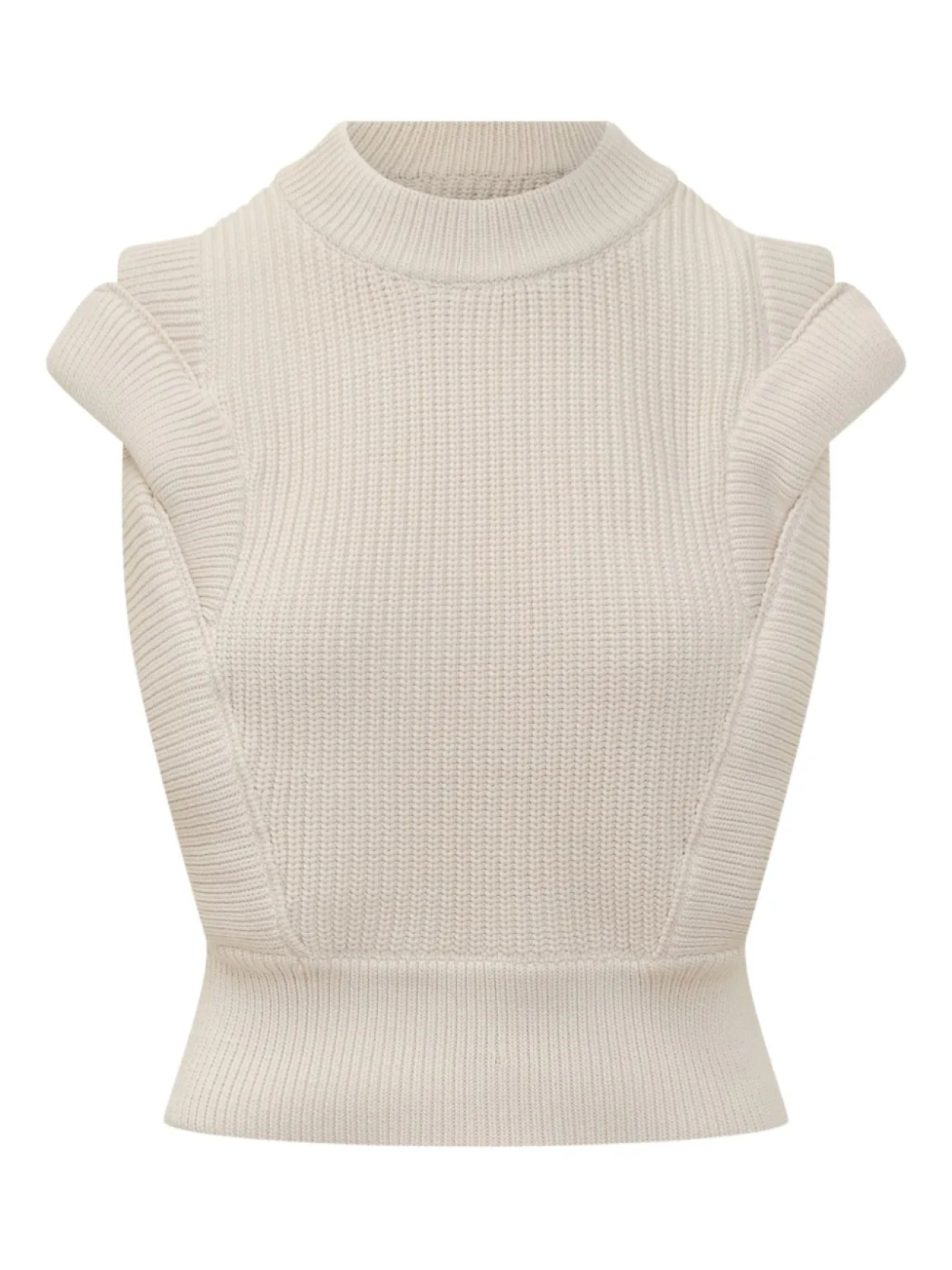 

Свитер IRO с подвернутыми рукавами, белый