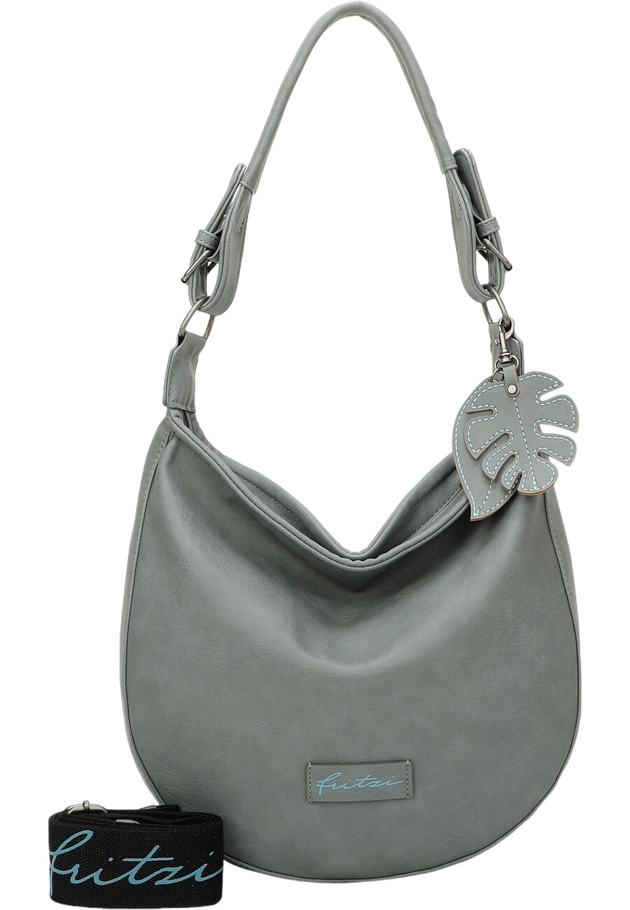 

Сумка через плечо Fritzi aus Preußen Eco Hobo, цвет Smoke blue/Light blue