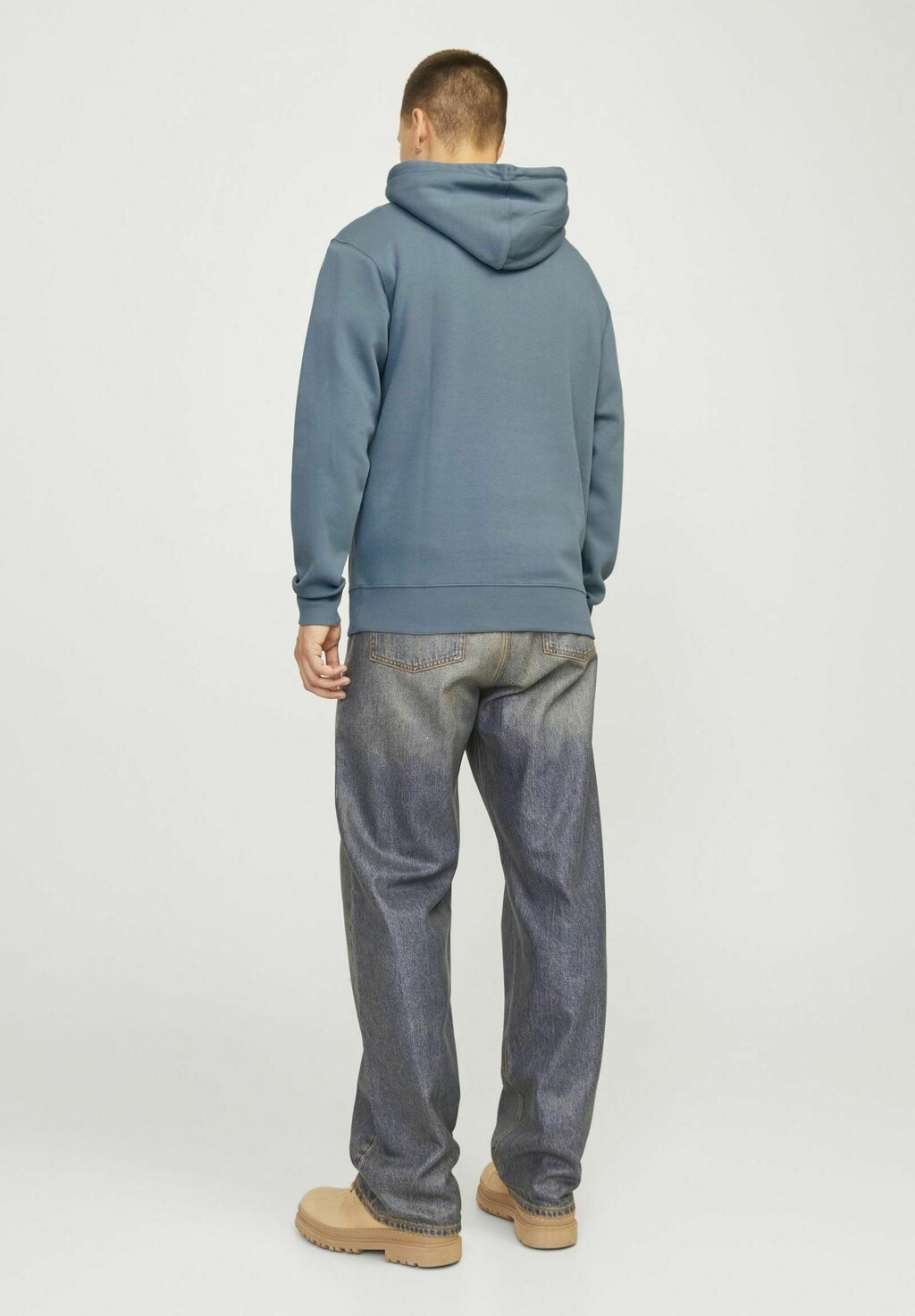 

Джемпер с капюшоном STAR Jack & Jones, синий
