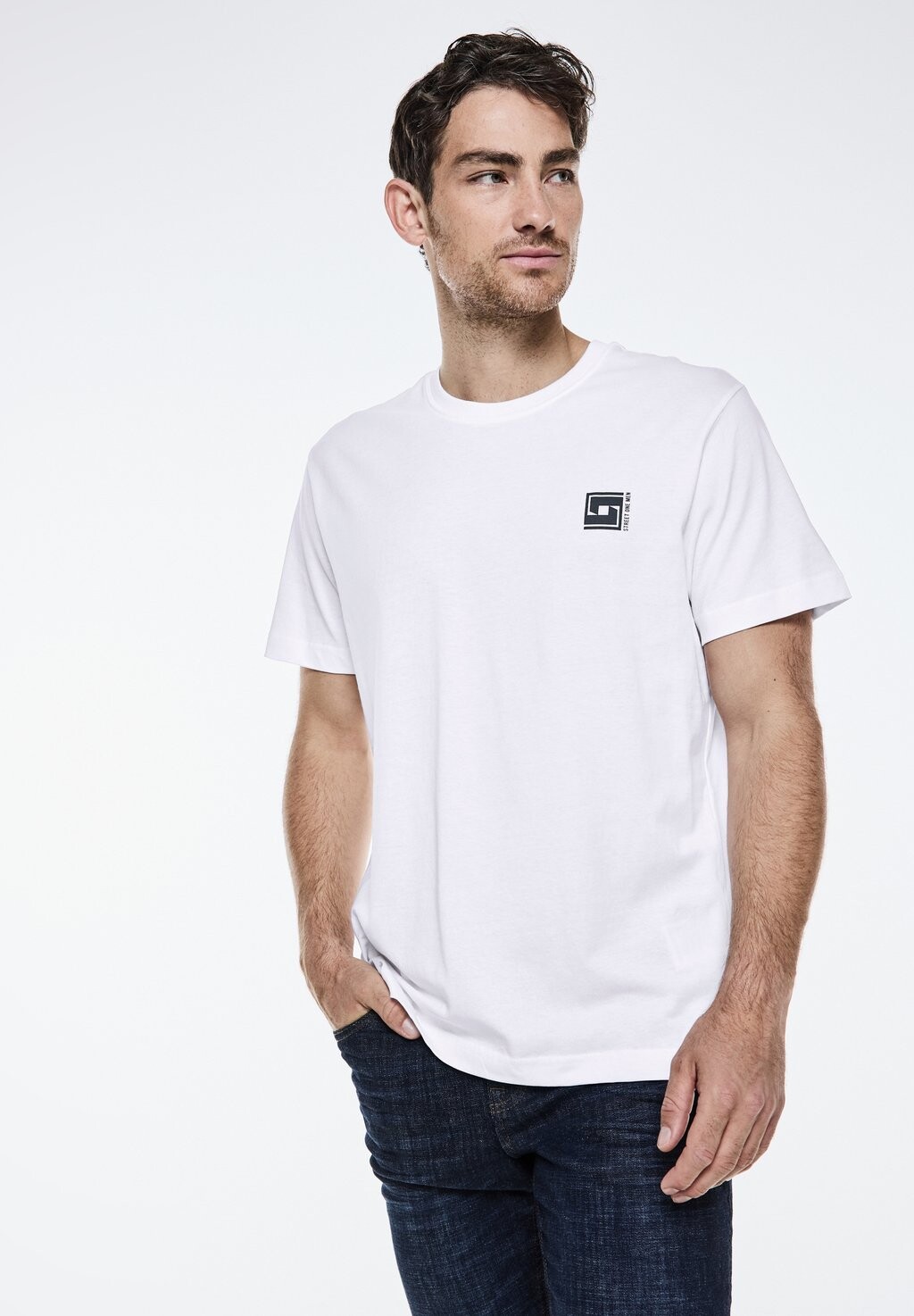 

Базовая футболка MIT CHESTARTWORK Street One MEN, белый
