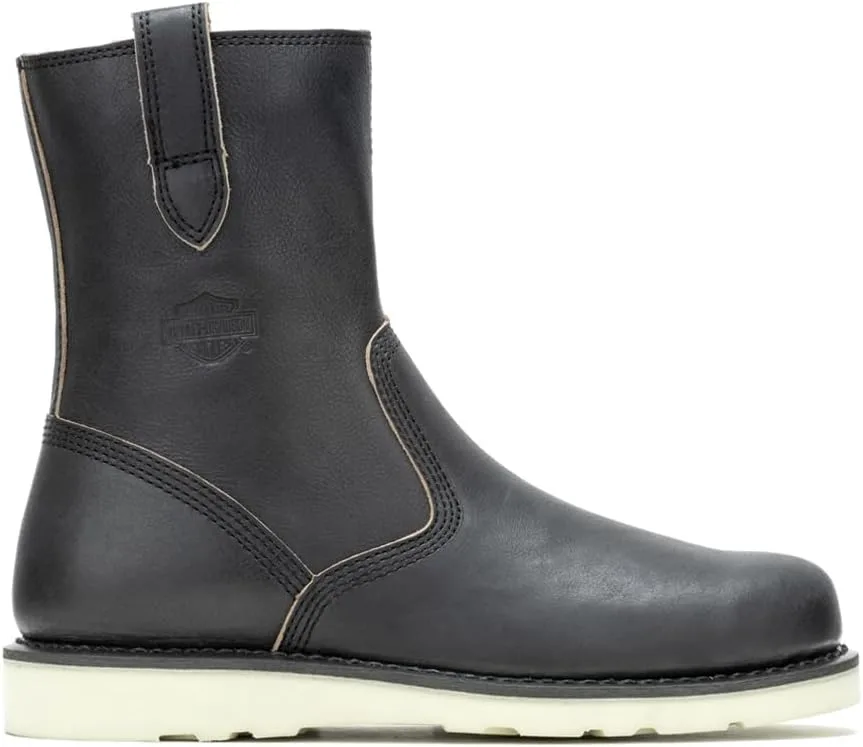 Мужские мотоциклетные ботинки HARLEY-DAVIDSON Aldredge на высокой платформе 8 дюймов Harley-Davidson Footwear, черный