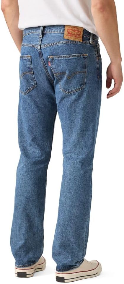 Мужские джинсы Levi’s 501 Original Fit, Medium Stonewash — фото 3