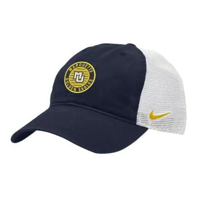

Бейсболка Nike Marquette Heritage86 College Trucker Hat, темно-синий