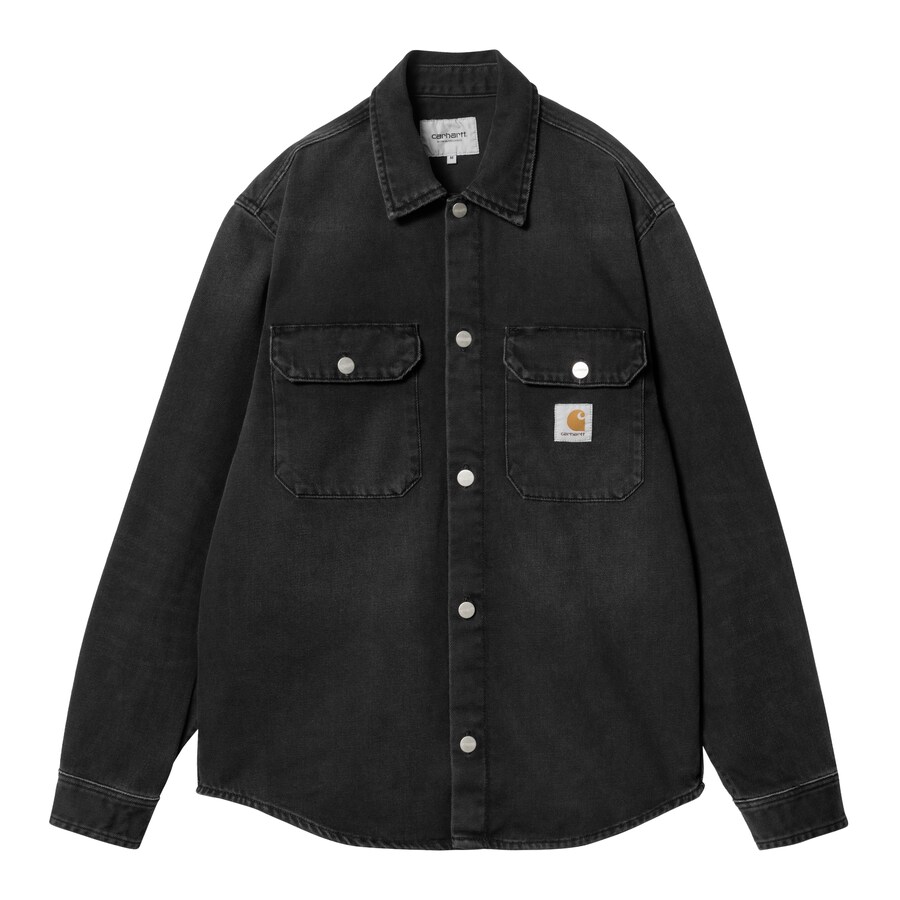 

Джинсовая куртка Carhartt WIP Between-Season Jacket Harvey, черный деним