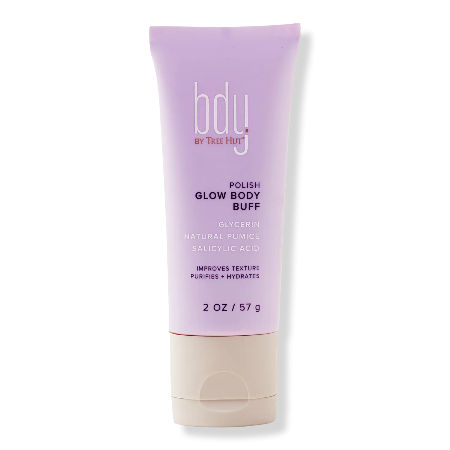 

Очищающий скраб для тела Glow Body Buff с глицерином и салициловой кислотой. bdy., 2.0 oz