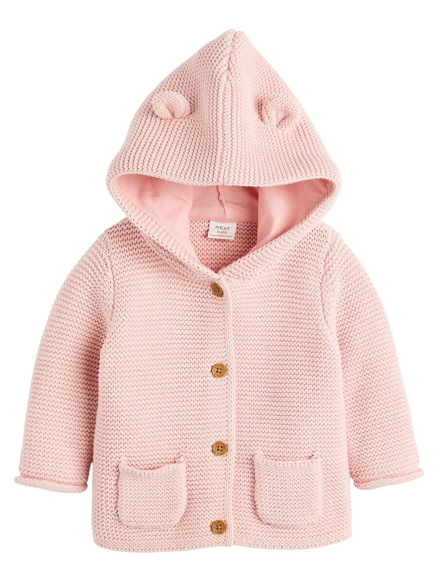 

Вязаный кардиган Next Knit Cardigan, розовый