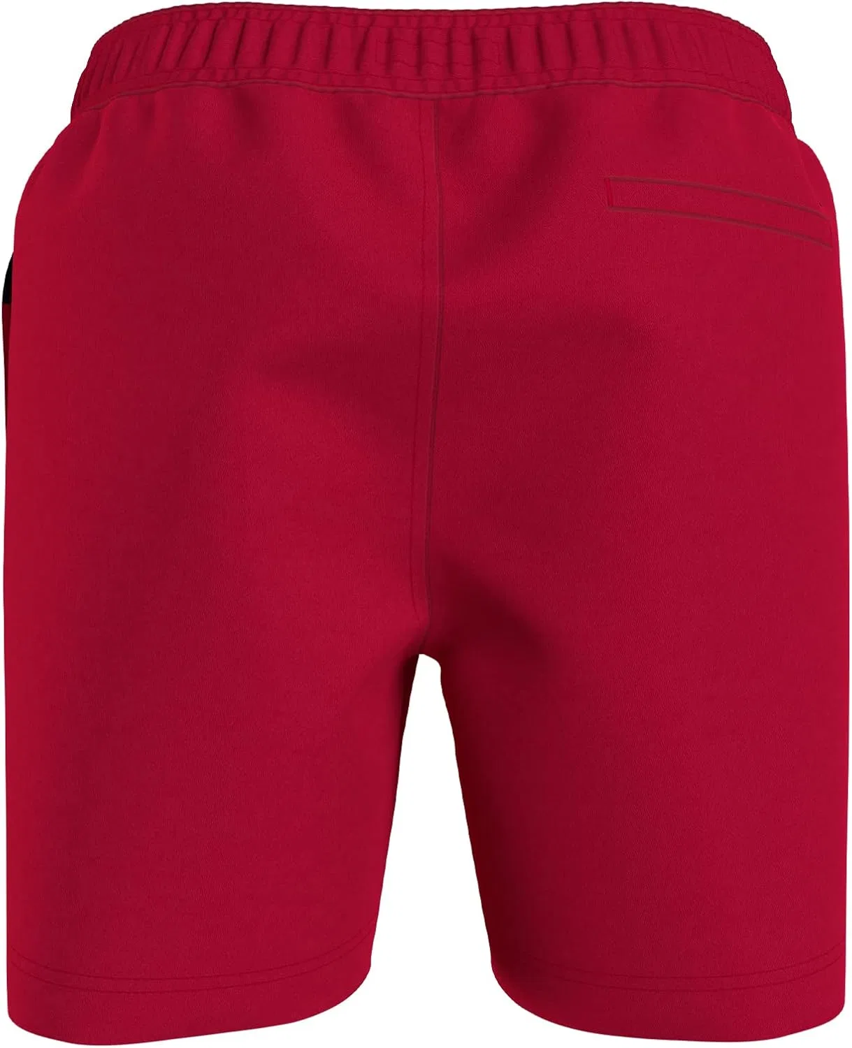 Плавки Tommy Hilfiger Men's Big & Tall 7” Logo с быстрой сушкой, красный — фото 3