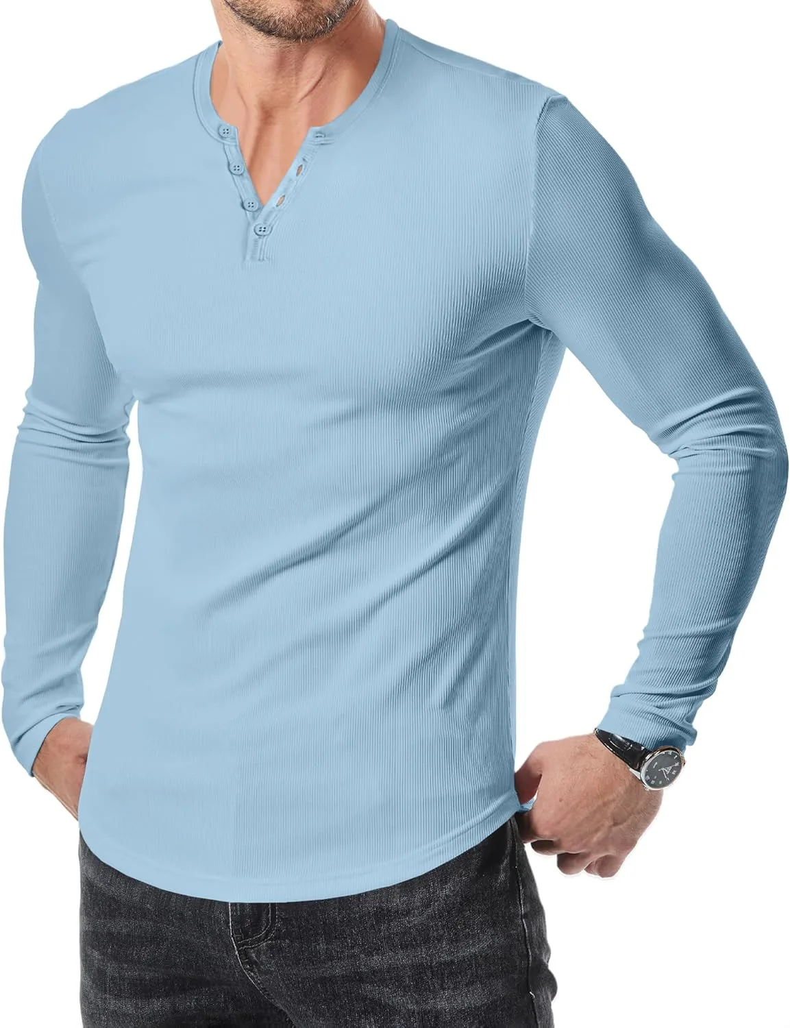 

JMIERR мужская модная футболка-поло с V-образным вырезом и длинными рукавами