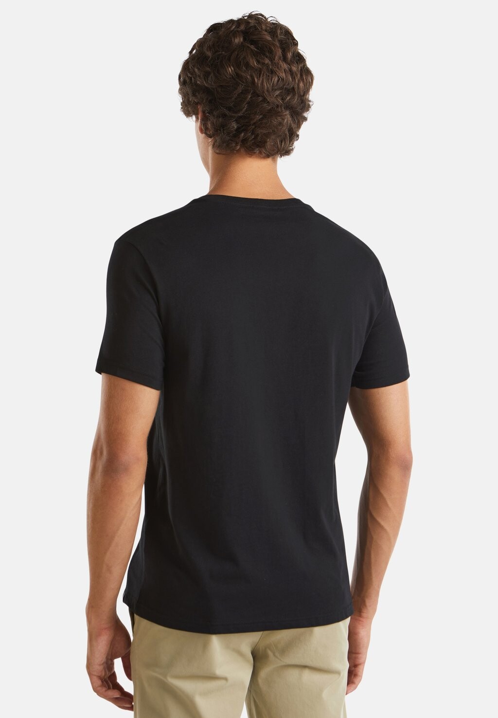 

Базовая футболка SHORT SLEEVE United Colors of Benetton, черный