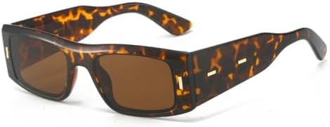 

Классические солнцезащитные очки Mi Nail с широкими дужками, модель 2027 года, для женщин. Простые, персонализированные, повседневные, в квадратной оправе MTZJH, Leopard