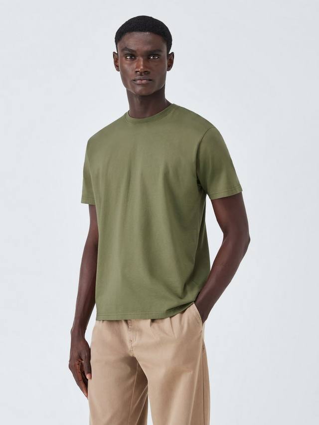 

Футболка хлопковая с коротким рукавом Regular Fit Colorful Standard, Dusty Olive