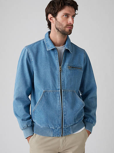 

Куртка-бомбер в стиле вестерн Levi's, цвет Medium Wash