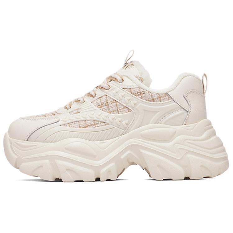 

Низкие массивные кроссовки унисекс AGSDON, Fragrant бежевый априкот[Long Fleece-Lined]N231151