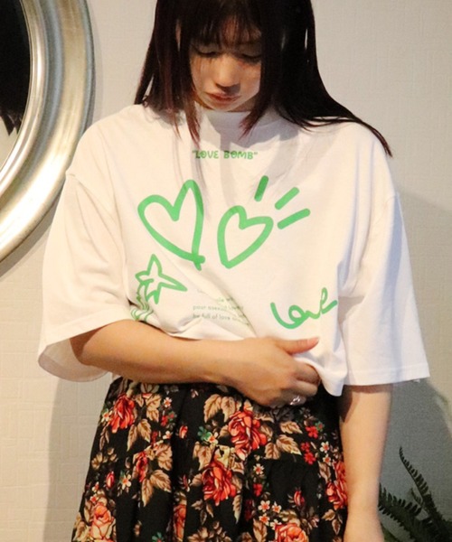 

Moyan ecri Короткая футболка с принтом, белая