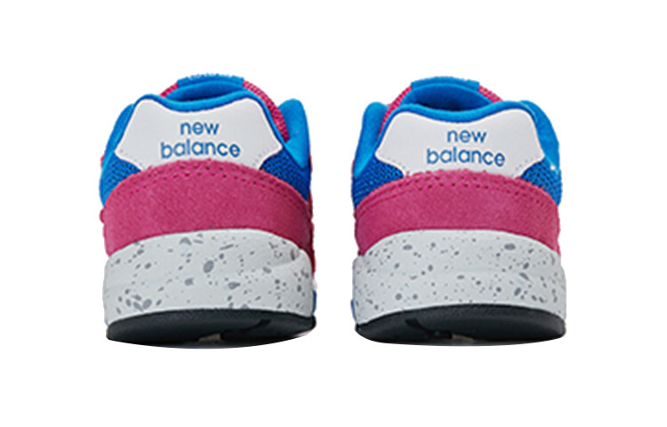 Кроссовки New Balance NB 580 Toddler Shoes TD Low-top Peach Pink/blue/white — фото 4