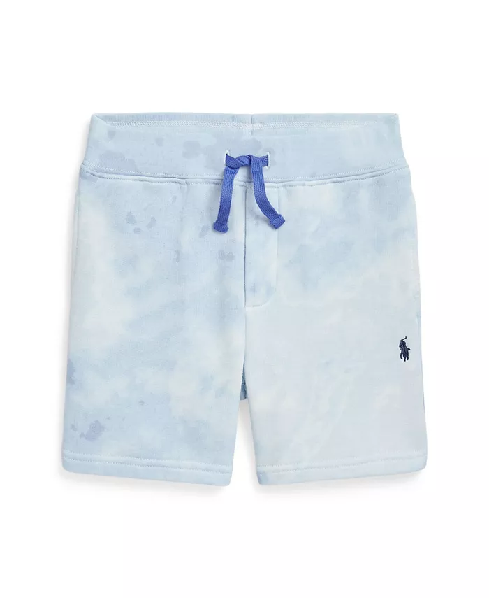 

Флисовые шорты с принтом облаков для малышей и мальчиков Cloud-Print Polo Ralph Lauren, синий