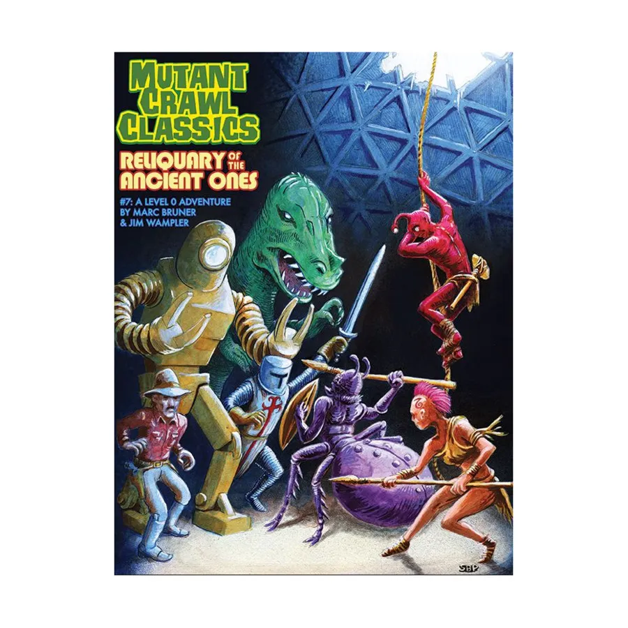 

Модуль Reliquary of the Ancient Ones, Mutant Crawl Classics RPG (Goodman Games)