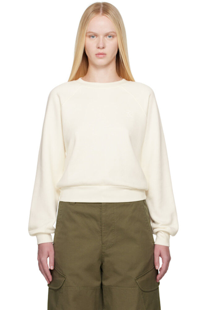 

Свитшот Off-White Shrunken Raglan ÉTERNE