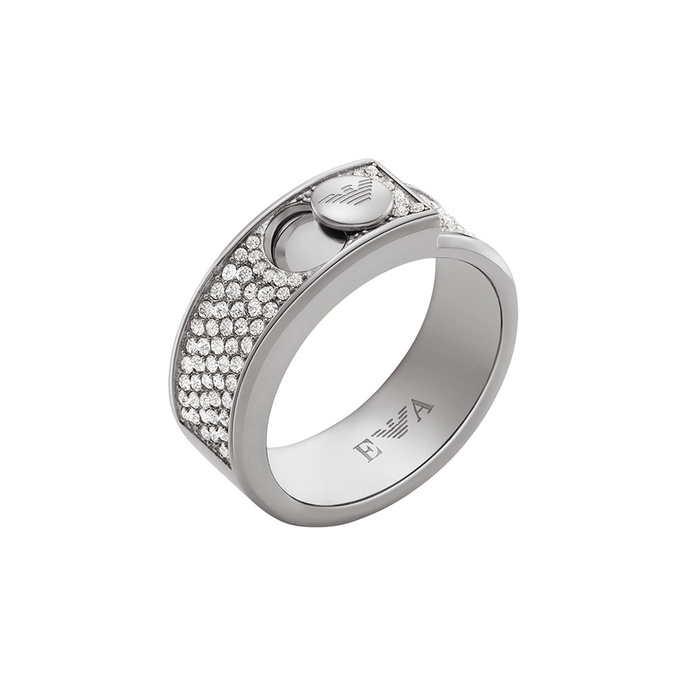 

EMPORIO ARMANI Кольца из нержавеющей стали для женщин Silver