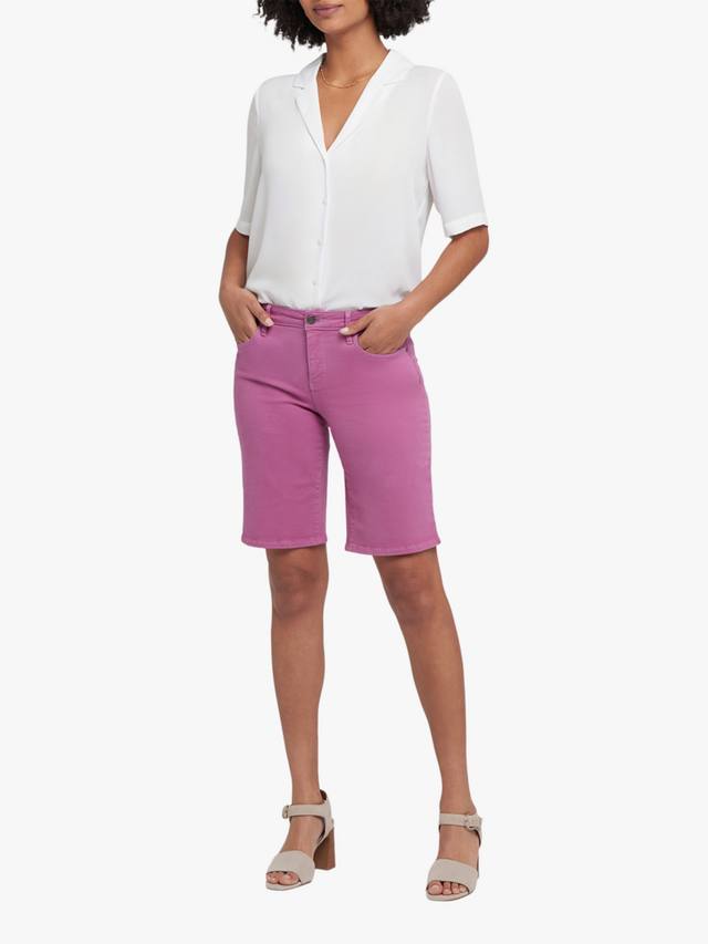 

Джинсовые шорты Lilly NYDJ, Red Violet