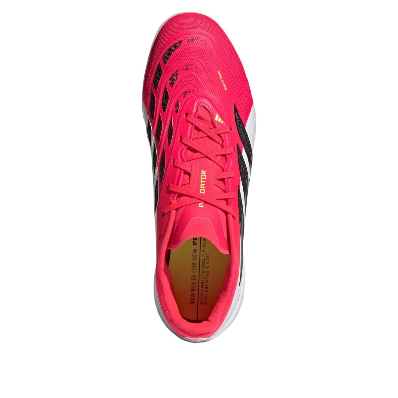 Футбольные клюшки Adidas Predator League Fold Over Tongue Indoor Football 'Lucid Red Cloud White' — фото 2