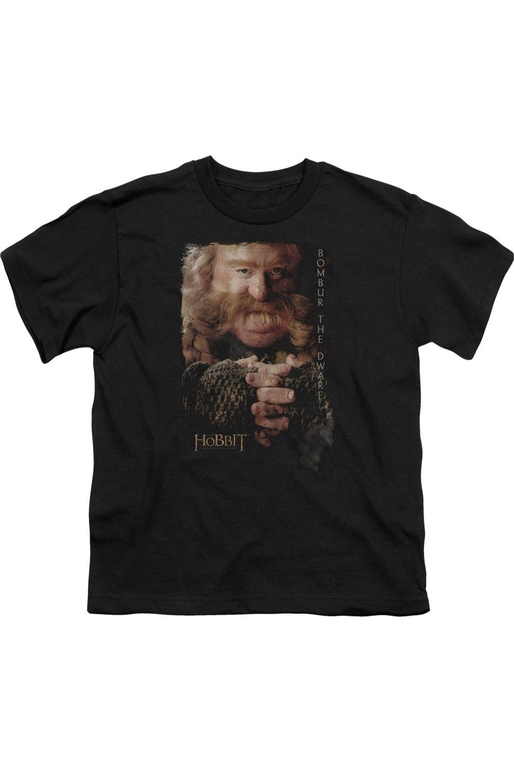 

Футболка с коротким рукавом The Hobbit Bombur для детей Gildan, черный