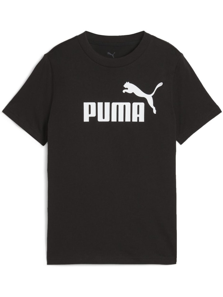 

Футболка ESS No.1 Logo Tee G черного цвета Puma, Черный, Футболка ESS No.1 Logo Tee G черного цвета Puma