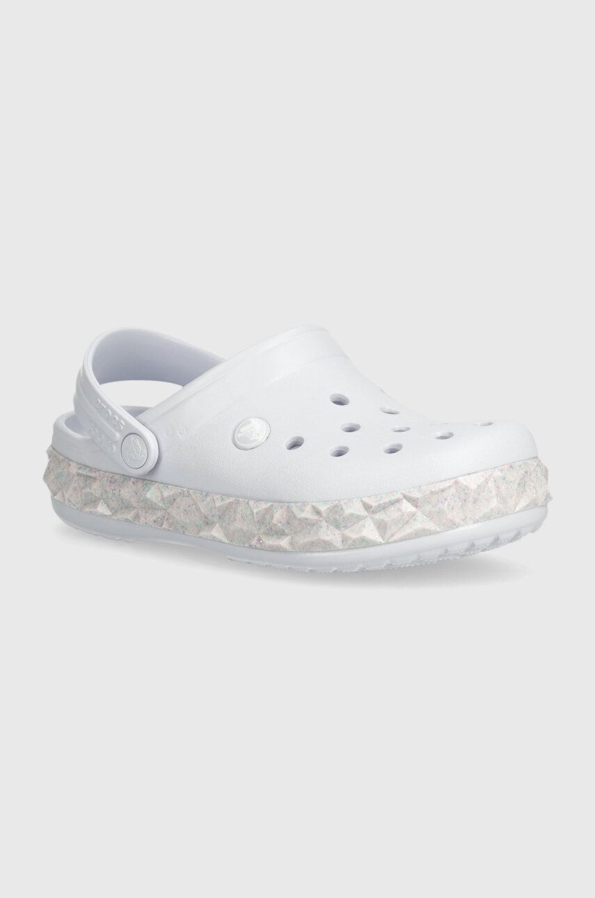 

Детские тапочки Crocs Geometric Glow Band, синий