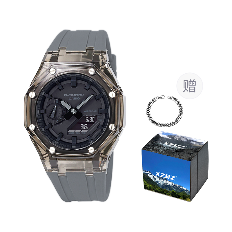 

Унисекс часы CASIO с двойным дисплеем: жидкокристаллическим и аналоговым