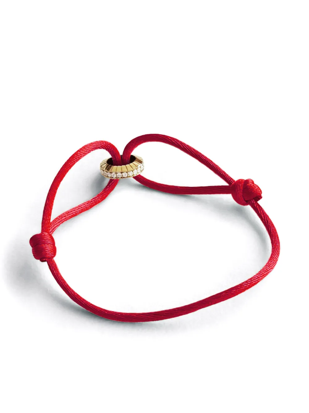 

Браслет Eternity Summer из желтого золота с бриллиантами LOEV, красный