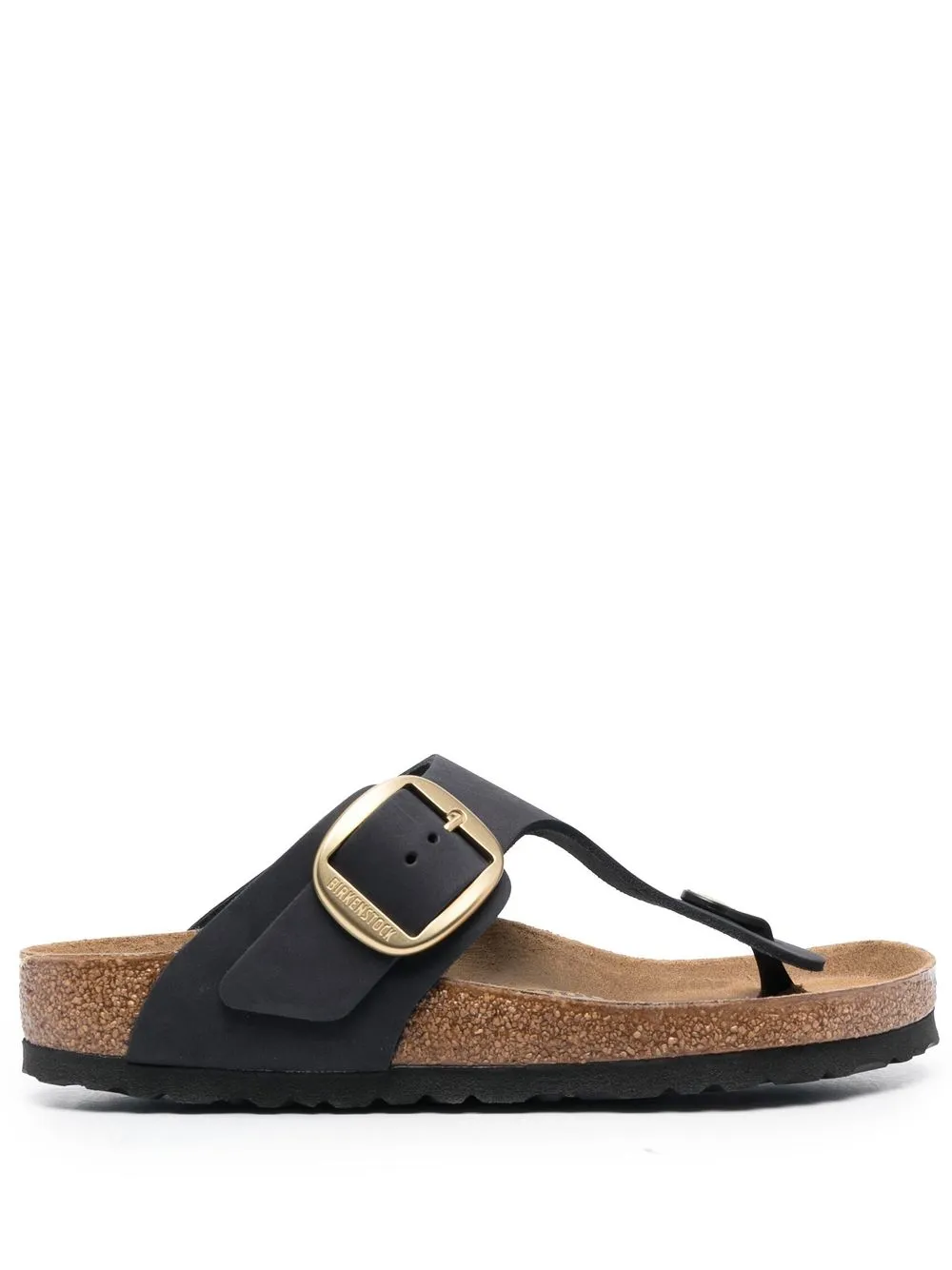 Сандалии Gizeh 35 с пряжками BIRKENSTOCK, черный