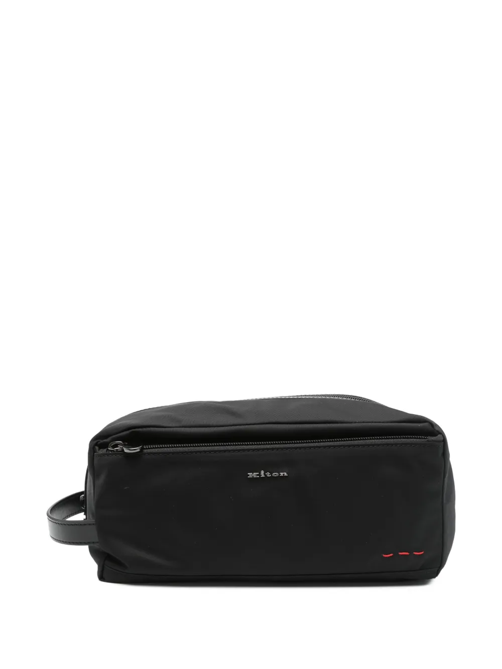 

Несессер с логотипом Kiton, черный