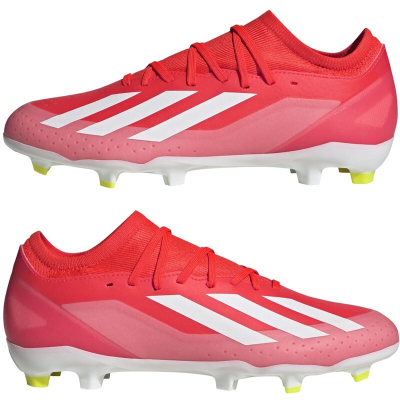Футбольные бутсы для газона x crazyfast league fg Adidas, мультиколор — фото 4