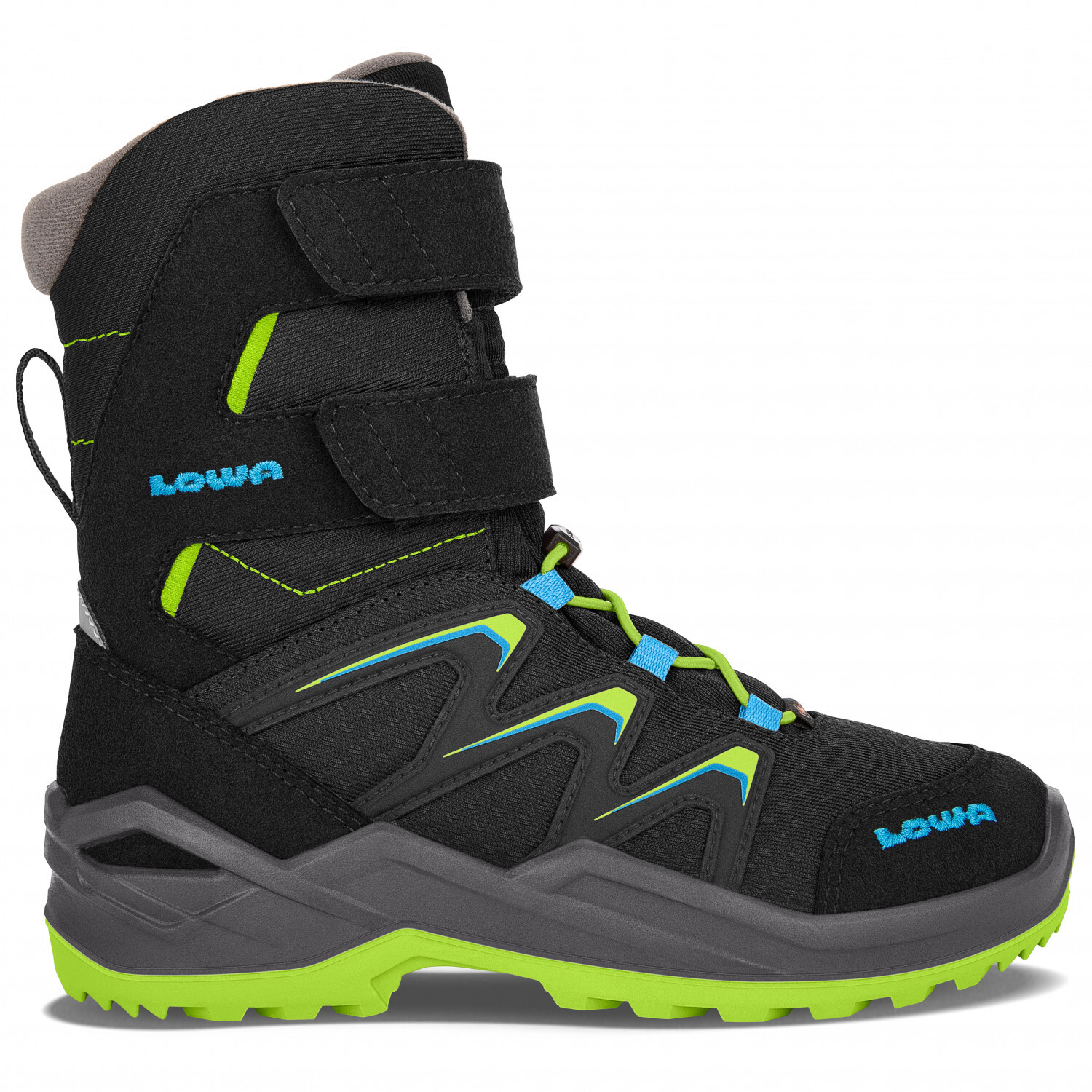

Зимние ботинки Lowa Kid's Maddox Warm GTX HI, цвет Black/Lime
